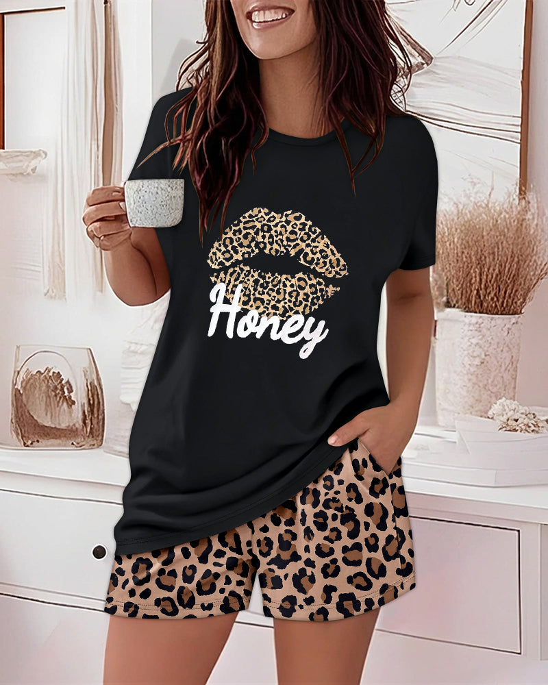 CHICME Pajamas Set for Women 2 Piece Pjs Lounge Set