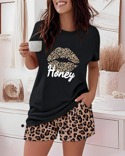 CHICME Pajamas Set for Women 2 Piece Pjs Lounge Set