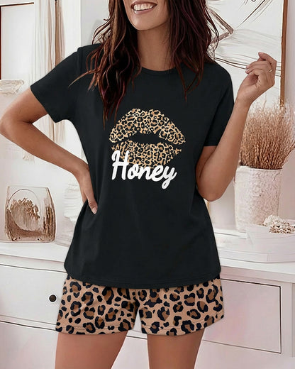 CHICME Pajamas Set for Women 2 Piece Pjs Lounge Set
