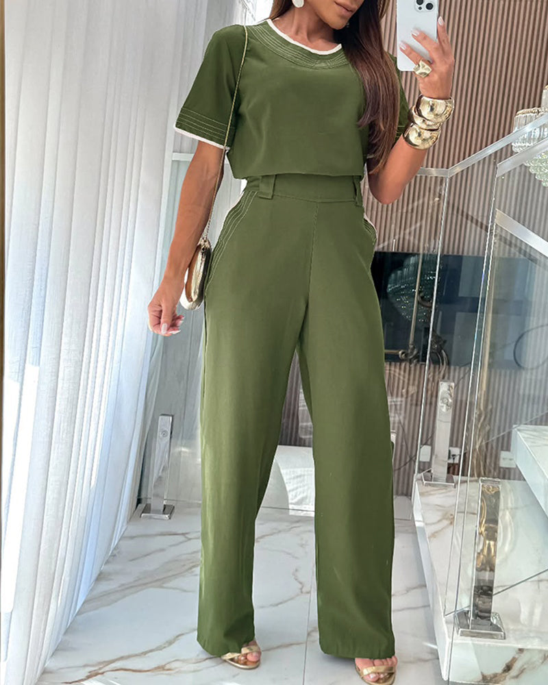 CHICME Two Piece Sets for Women Summer Outfits