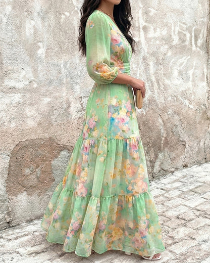 CHICME Women’s Summer Boho Maxi Dress