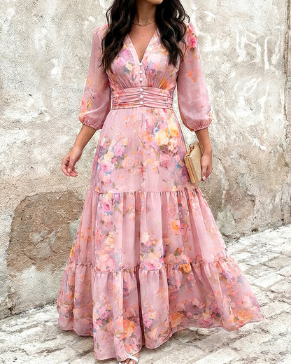 CHICME Women’s Summer Boho Maxi Dress